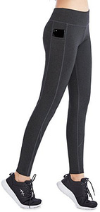 Leggings de sport pour femmes en polyester doux avec poche latérale, leggings de yoga à taille haute personnalisés pour femmes - Product Image 2