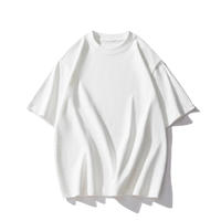 T-shirt en coton de bambou épais de haute qualité, personnalisé avec impression sérigraphique, coupe oversize, pour homme, t-shirt graphique épais