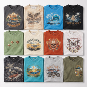 Camiseta con Estampado Gráfico Personalizado al por Mayor para Hombre - Proveedor Directo del Fabricante OEM - Product Image 5