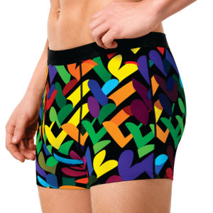 <b>Custom</b> Men's Sublimated <b>Boxer</b> Briefs Full Print Stretch Underwear Breathable Quick Dry OEM Private Label Wholesale Manufacturing - Product Image 2
