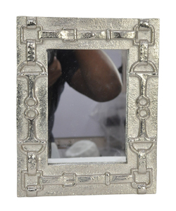 Nickel Plated Decorative <b>Mirror</b> <b>Rectangular</b> Shape Handmade <b>Wall</b> Mount Metal Framed <b>Mirror</b> Decoration For Home - Product Image 6