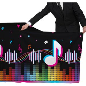 Mantel Desechable para Fiestas Musicales, para Cubrir Mesas en Eventos y Celebraciones - Product Image 3