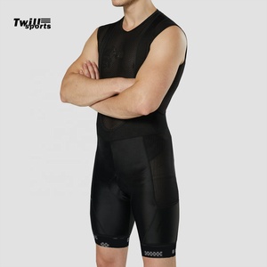 Twillsports Cuissard de cyclisme professionnel personnalisé de haute qualité, confortable, respirant, en Spandex/Coton, écologique, style Bermuda, sans coutures - Product Image 4