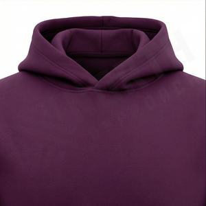 Sudaderas con Capucha Básicas Lisas, Personalizables con Logotipo, para Hombre, Talla Grande, Color Sólido, Premium, Color Personalizado, Ropa Urbana - Product Image 4