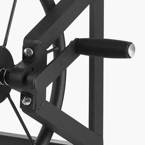 Dévidoir mural robuste en acier pour tuyau d'arrosage de 60 m (5/8 po) avec raccords en laiton pour usage extérieur - Product Image 4