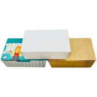 Boîte d'emballage alimentaire de qualité supérieure, personnalisée, imprimée, boîte de rangement alimentaire, emballage en papier kraft, boîtes d'emballage alimentaire