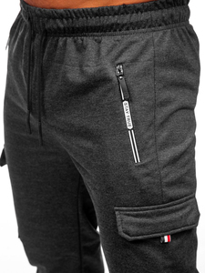 Men's New Factory Custom Cotton Fleece High Street Sweatpants Screen Printed DTG Pattern Elastic <b>Drawstring</b> Closure <b>Trousers</b> - Product Image 5