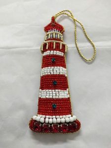 Artisan Floral Beaded <b>Keychain</b> Handmade Purse Charm with Embroidered Details - Product Image 4