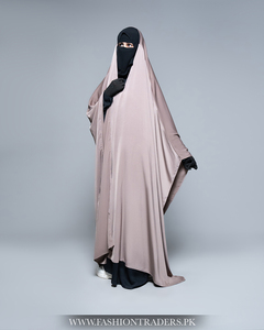 Venta al por mayor cuello en V ancho Overhead Khimar Instant Pull-On Hijab gasa transpirable OEM Pedidos a granel Envío mundial - Product Image 5