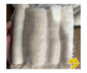 Blocs de manioc biologique surgelé IQF, sous vide, qualité A, emballage en vrac de 10 kg, étiquette personnalisée - Product Image 1