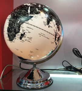 DDRS High on Demand Educational Plastic Lamp Globe with Illuminated Rotating Feature Customizable Size - Product Image 1
