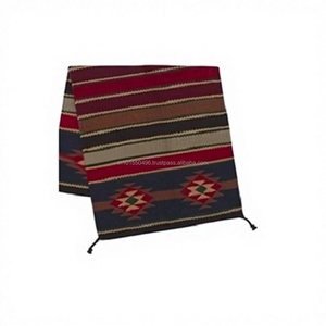 <b>Woolen</b> Horse Saddle <b>Blanket</b> wth Diamond Pattern 32X64 Customizable size and color for horse riding sports and competition - Product Image 1