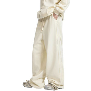Pantalon de jogging ample et large OEM/ODM, style streetwear, vintage, pour hommes et femmes, vente en gros - Product Image 3