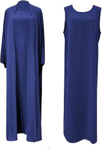 High Quality Dubai Abaya Pakistan Adults Women <b>Eid</b> Ramadan <b>Gift</b> Namaz Prayers Modest Muslim Gown Batwing Moroccan Abayas - Product Image 2