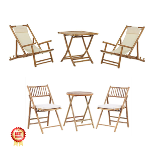Classical Bamboo Garden Chairs Natural Material Traditional Outdoor Furniture for Living Room Hotel Villa New Design for Decor - Product Image 2