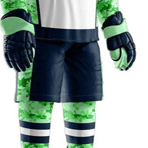 <b>Cheap</b> Rate Men Ice Hockey Uniform <b>Sets</b> Breathable Printed Custom Logo Comfortable High Quality Eco-Friendly Polyester - Product Image 3