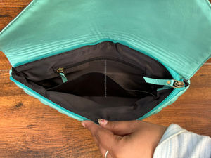 Bolso cruzado de cuero de vaca hecho a mano al por mayor de alta calidad para bolso de hombro de diseño acolchado de moda para mujer - Product Image 5