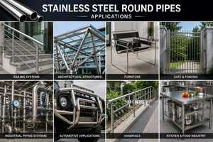 SHREERANG STEEL Welded Stainless Steel Pipe Grade 202/304/316 Cold <b>Rolled</b> Matt Glossy Surface Custom Length ASTM A554 Standard - Product Image 3