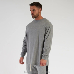 เสื้อยืดฟิตเนสแขนยาวสำหรับผู้ชาย, เสื้อยืดฟิตเนสแขนยาวเข้าได้กับสีทันสมัยสำหรับฤดูหนาว - Product Image 4