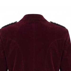 Scottish Custom Prince Charlie <b>Jacket</b> Waistcoat for <b>Men</b> <b>Velvet</b> Made <b>Jackets</b> - Product Image 4