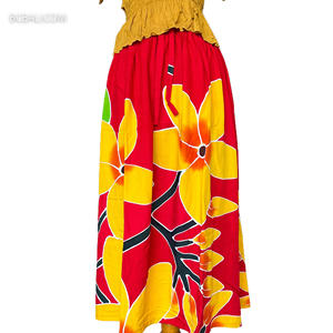 Jupe en rayonne peinte à la main Nouveau design Floral fabriqué à Bali de haute qualité pour les femmes - Product Image 6