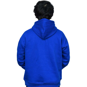 Hoodies courts personnalisés pour hommes, sans poches ni cordons, impression en relief, vente en gros, haute qualité - Product Image 3