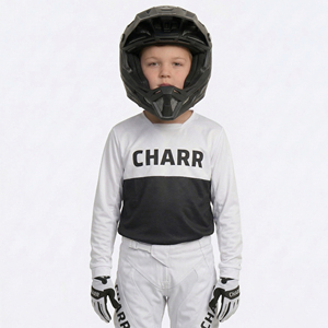 High Quality Custom Men's Motocross MX Jersey Breathable Spandex/Polyester Customizable Color Logo Full Sleeve Off-<b>Road</b> Racing - Product Image 2