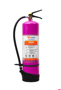 Extincteur multi-usages à base d'eau ORION 6 litres, exclusivement pour les incendies de batteries au lithium et les incendies A-B-C Vinafoam - Product Image 1