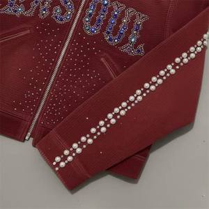 Chaqueta de mezclilla casual sólida para hombre Sophia 2023, impermeable, con cuello alto, botones de cuerno, teñida con hilo, estilo motociclista y safari, para invierno. - Product Image 3