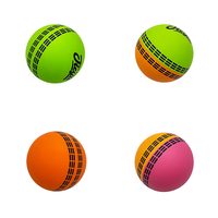 Balle de cricket en caoutchouc de 60 mm, jouet de petite taille, balle d'entraînement, cadeau promotionnel, logo personnalisé OEM