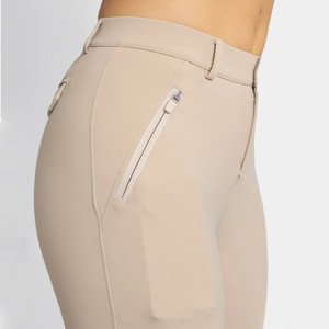 High Quality 4-way Stretch Horse Riding Breeches <b>Leggings</b> Tights <b>Equestrian</b> Wear Pants on Technical Fabric with Soft Feel - Product Image 4