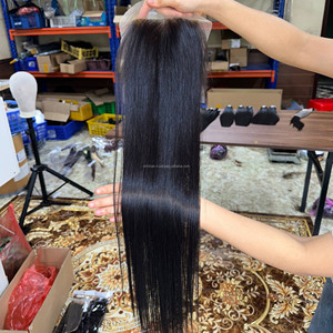 New Price Wholesale HD Lace Frontal Black Curly Wig Virgin Vietnamese Human Hair Training <b>Heads</b> for Black Women at a Cheap Price - Product Image 4