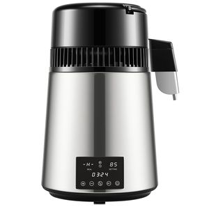Distillatore d'Acqua da 1.1 Galloni (4L) 750W, 0.3 Galloni/H, con Display Doppio Temperatura, in Acciaio Inox 304, da Banco - Product Image 4