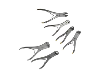 Tijeras ortopédicas para cortar huesos, de doble articulación, biseladas, de acero inoxidable, manuales, para alambres K y clavos, instrumento quirúrgico - Product Image 1