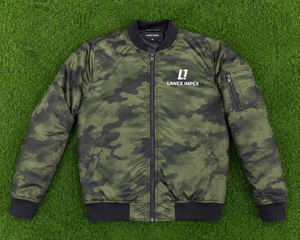 Chaqueta Bomber Casual de Invierno para Hombre, Personalizada al por Mayor, Chaqueta de Piloto Premium de Poliéster con Puños Acanalados y Logotipo Personalizado en la Parte Delantera - Product Image 6