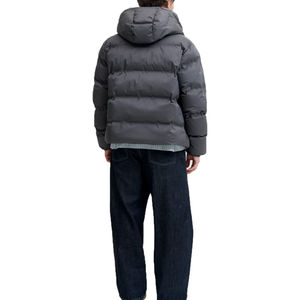Factory Custom Men's <b>Winter</b> <b>Quilted</b> Jacket 100% Cotton Lightweight Windproof Breathable Fleece - Product Image 2