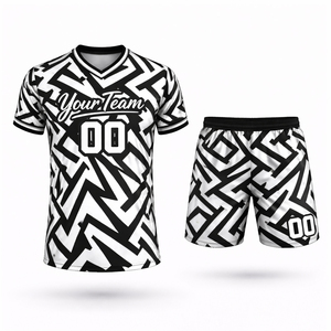 Conjunto Unisex Personalizado con Impresión por Sublimación, Material de Poliéster Transpirable de Secado Rápido, Estilo Personalizado - Product Image 1