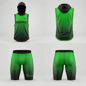 Vêtements d'équipe personnalisés par sublimation, fabriqués avec un matériau léger et à séchage rapide pour les écoles, les clubs, les académies, uniformes d'entraînement 7v7 - Product Image 6