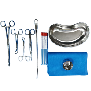 Kit d'insertion et d'extraction de DIU, ensemble d'instruments chirurgicaux, outils manuels en acier inoxydable pour les procédures de chirurgie générale, CE - Product Image 2