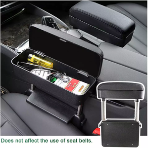 Caja de reposabrazos universal ajustable, caja de consola multifuncional, caja de almacenamiento para reposabrazos de coche - Product Image 5