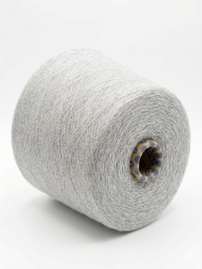 Gray CVC Blended <b>Yarn</b> Ring Spun <b>Yarn</b> High Tenacity Moisture-Absorbent NE 10s-40s 60% Cotton 40% <b>Polyester</b> Soft Eco-Friendly <b>Yarn</b> - Product Image 2