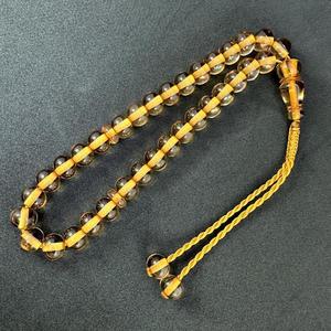 Tasbih de Resina Artesanal para Oración Musulmana, Contador de Dhikr Duradero, Accesorios Islámicos Hechos a Mano con Forma de Búho y Tema de Ángel - Product Image 3