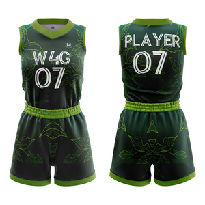 ชุดยูนิฟอร์มบาสเก็ตบอลสำหรับผู้หญิง OEM/ODM ผลิตจากโพลีเอสเตอร์ 100% พิมพ์ลายด้วยความร้อน ระบายอากาศได้ดี ซึมซับเหงื่อ แห้งเร็ว - Product Image 4