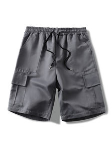 Pantalones Cortos Cargo Vintage Casuales para Hombre, con Logotipo Personalizado, Cierre Elástico en la Cintura, Tallas XS a 2XL, Tela de Lana, ¡Oferta! - Product Image 2