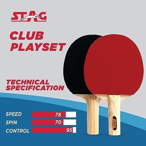 Stag Iconic Professional Club Playset Wood <b>Table</b> <b>Tennis</b> Racket Long Pimples Rubber Carbon Fiber Bottom Durable <b>Table</b> <b>Tennis</b> - Product Image 3