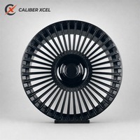 عجلات سيارات كاليبر إكسكل مصنوعة من قطعة واحدة بخمسة أذرع مقاس 19-23 بوصة 5x120/5x108 لسيارات بي إم دبليو E36 E46 E60