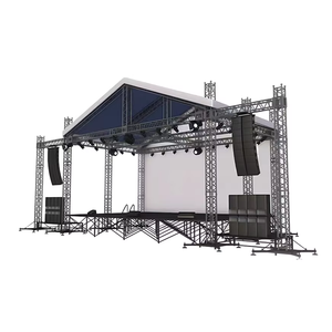 Estructura de aluminio resistente para escenarios de conciertos, con sistema de elevación y montaje rápido, tipo truss para techos. - Product Image 1