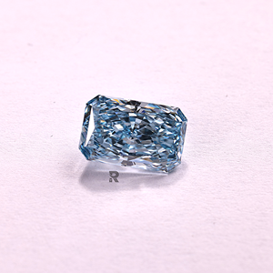 Diamant de laboratoire CVD HPHT de forme Radiant, bleu intense fantaisie, certifié IGI, 1,00-5,00 carats, clarté VS1, pour la joaillerie, vente en gros. - Product Image 4