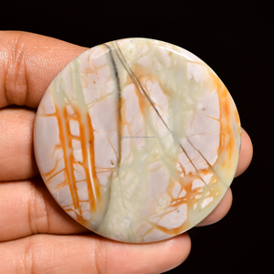 Jaspe américain lisse rond lâche pierre précieuse Cabochon naturel incroyable qualité pour la fabrication de bijoux prix de gros - Product Image 2