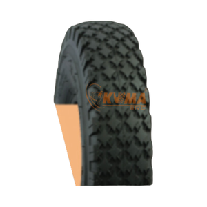Pneu de brouette KUMA KM112 neuf avec chambre à air 3.50-8, pièce de rechange pour outils de jardin, fabriqué au Vietnam, certifié ISO, carcasse de pneu de haute qualité - Product Image 1